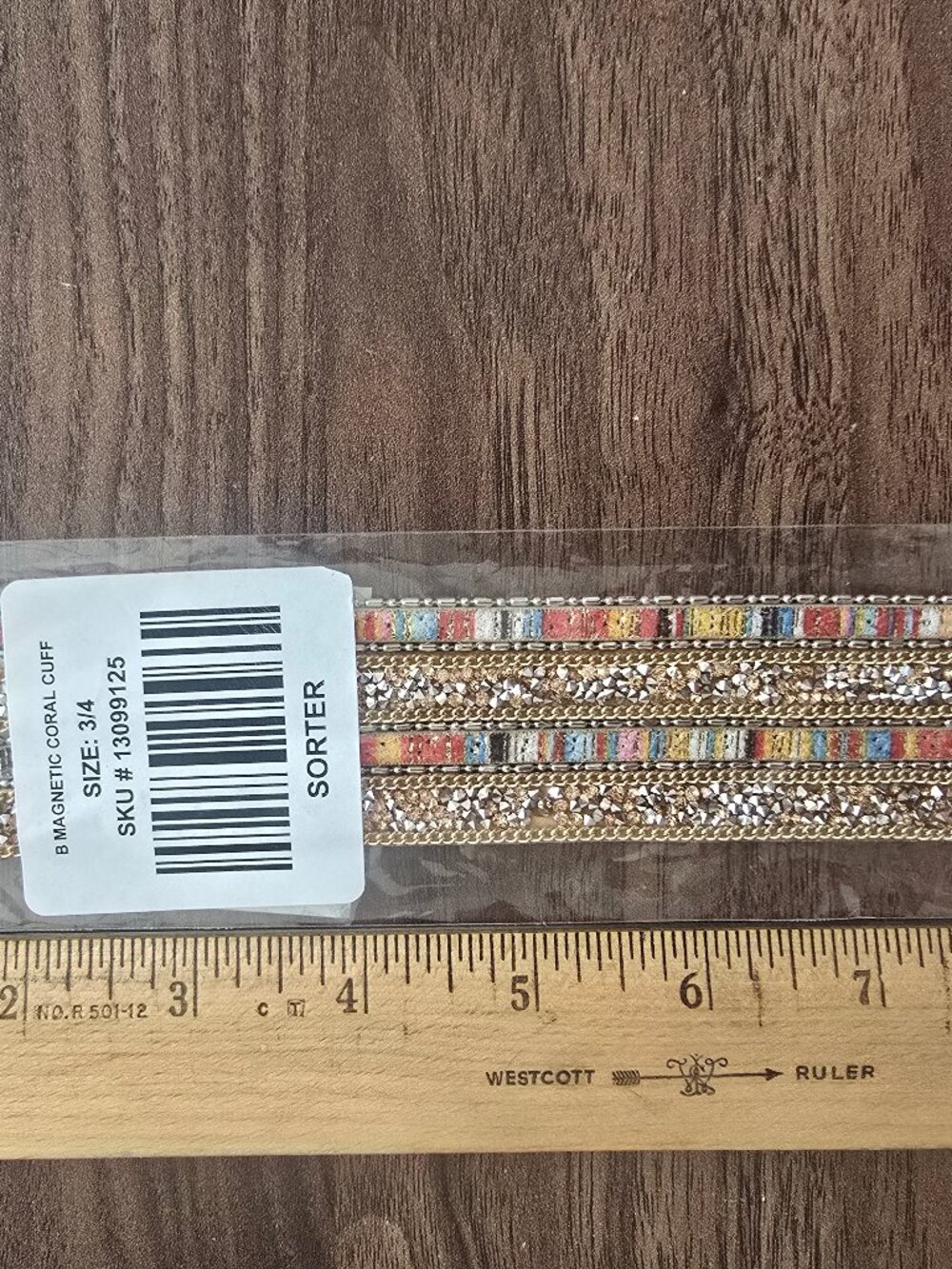 Torrid Strap/Wrist Bracelet Multicolored and Sparkly